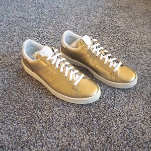 NWOT New Balance J Crew 791 Metallic Gold Sneaker